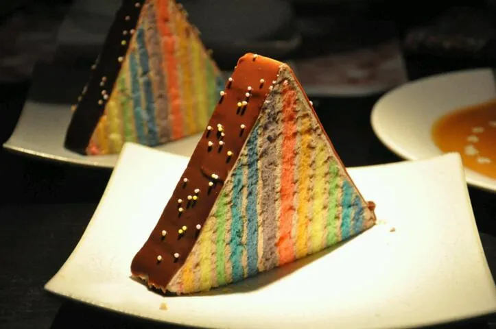 Snapdishの料理写真:Rainbow Chocolate Cake|Yvonne Sさん