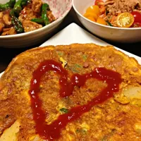 Snapdishの料理写真:スパニッシュオムレツ|ミユマシジフさん