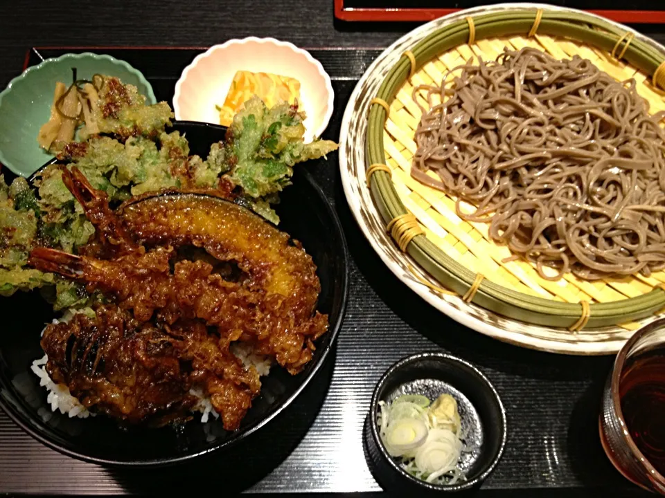 天丼セット|kumakichi benisyaketeiさん