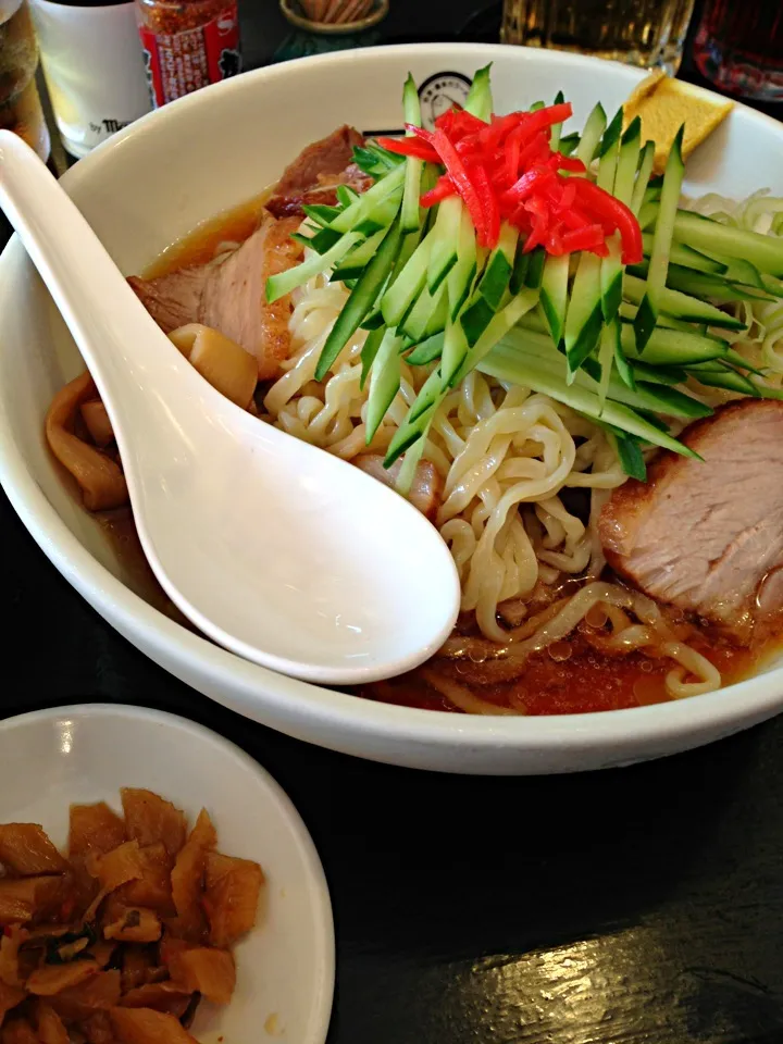 Snapdishの料理写真:冷やし中華ラーメン。|tetsuさん