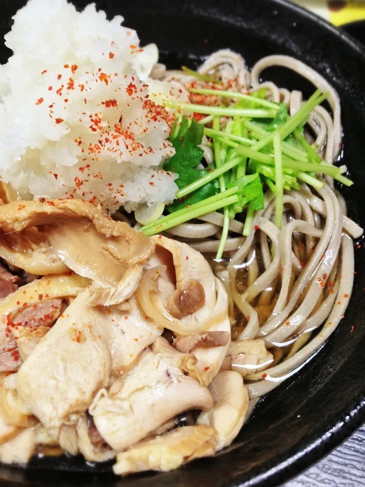 蔵王地鶏冷やしおろし蕎麦！田舎風で美味い！！|Ken Kitamuraさん