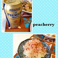 Snapdishの料理写真:血液サラサラサラダ⁈(⌯꒪͒ ૢ∀ ૢ꒪͒) ੭ੇ৴ડેং৴ડેং