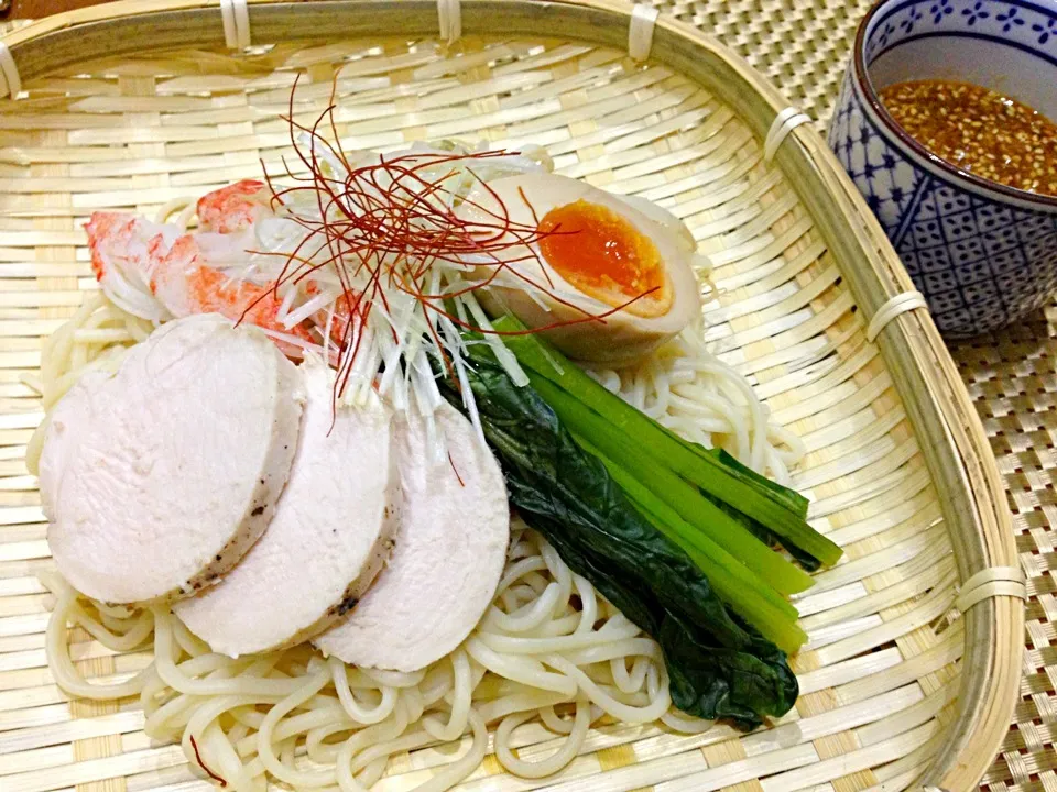 今日の晩ご飯はつけ麺だすっ😋|みほままこさん