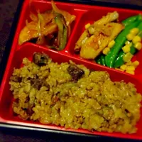 Snapdishの料理写真:ケイジャン弁当|taa→さん