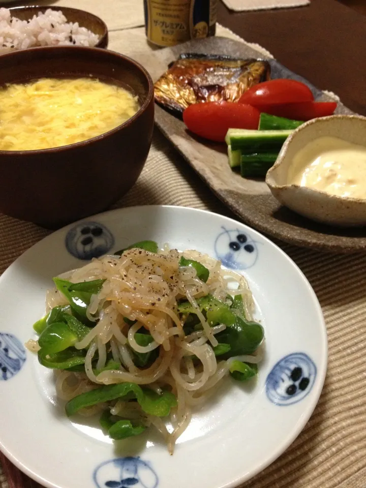 味噌マヨで野菜♪|きゃおさん