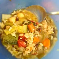 Chicken and Veggie soup|Kelli Schroederさん