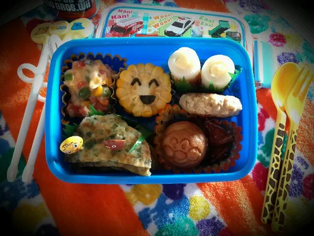 Boy's Bento ╭（′▽‵）╭（′▽‵）╭（′▽‵）╯ GO!|keikeilimさん