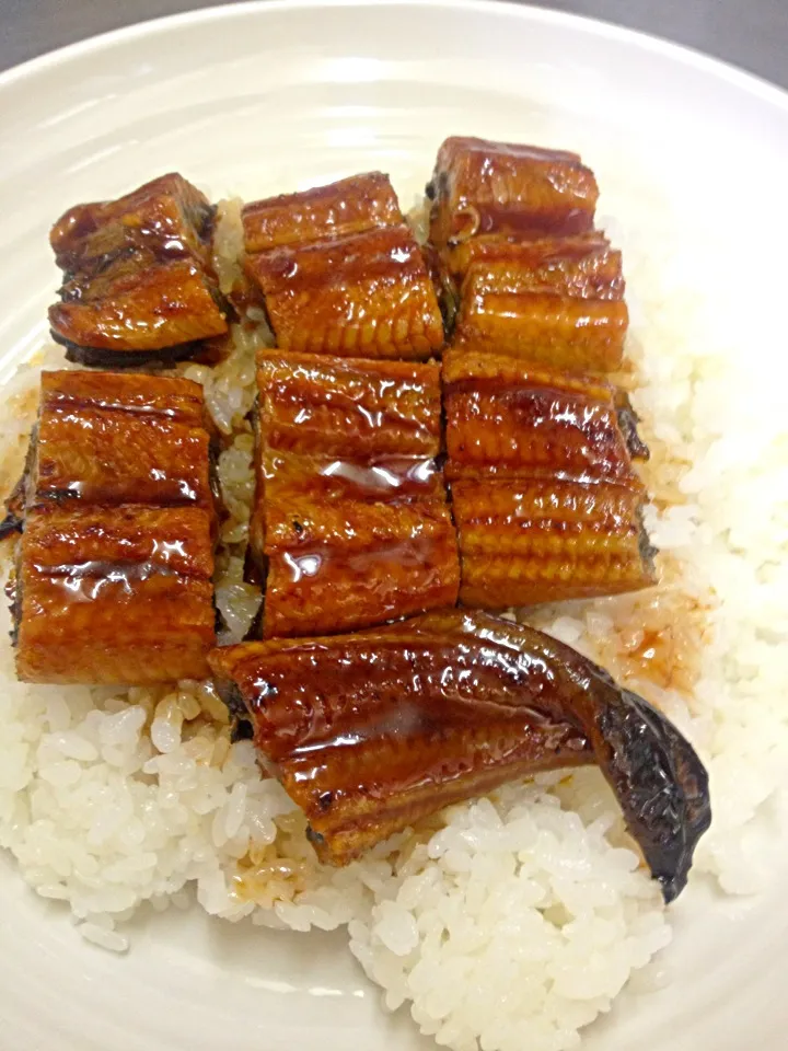 頂き物の鰻で丼♪|makunさん