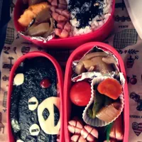 Snapdishの料理写真:昨日の2人弁当|しのさん