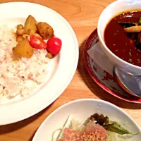 Snapdishの料理写真:スープカレー|うさぎさん