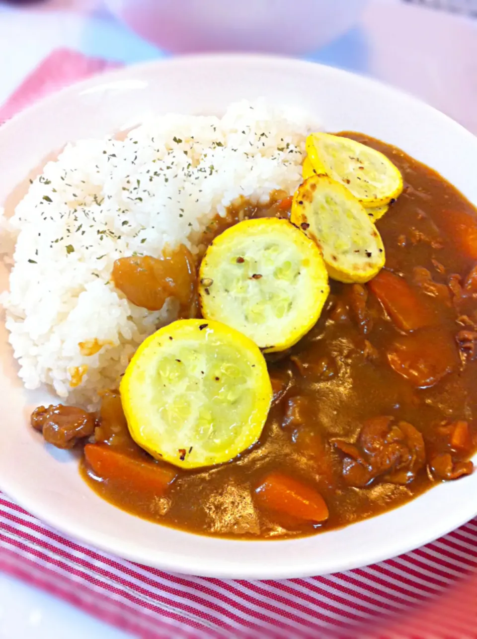 夏だ！カレーp(^_^)q|いずんさん