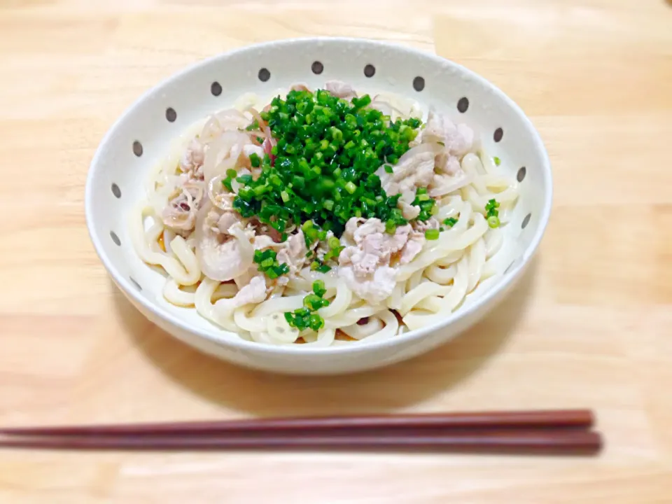 冷しゃぶうどん|なるみさん