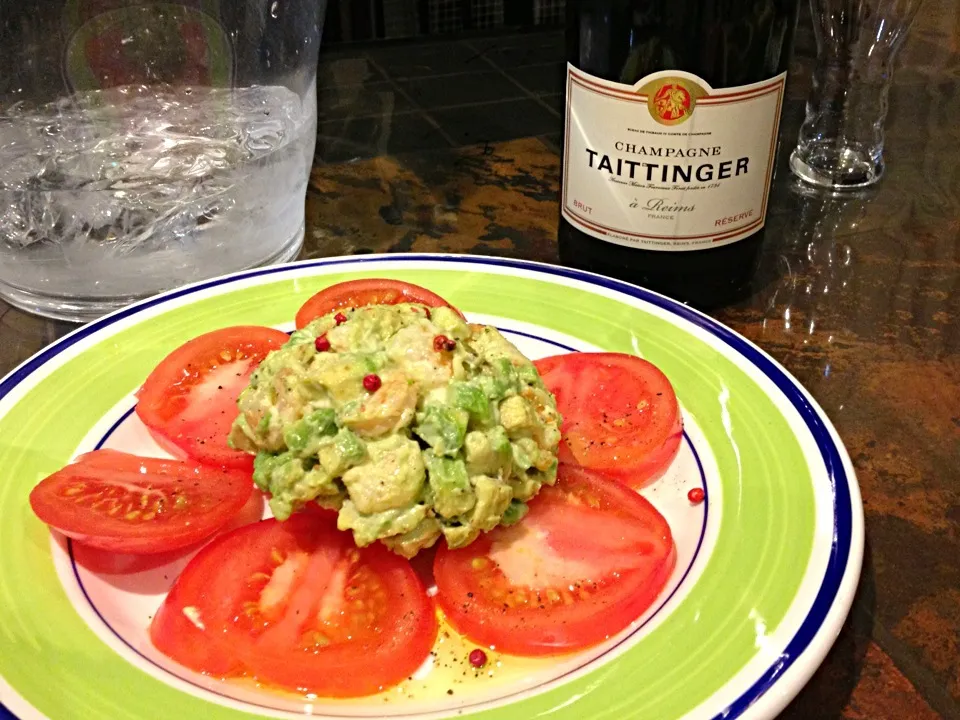 今日は、泡「TAITTINGER」とコレ(^O^)／|ワインさん