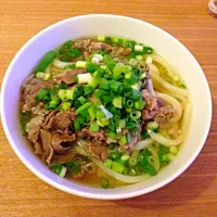 Snapdishの料理写真:肉吸いうどん|タケシさん