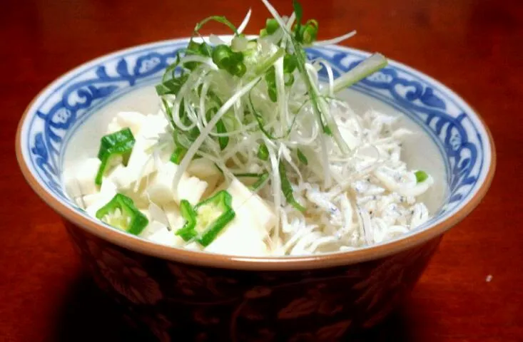 釜揚げしらすとシャキシャキ山芋小丼|ｋｚｓｙｋさん