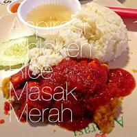 Snapdishの料理写真:Aspirasi Chicken Rice Masak Merah|Ahmad Nazri Mohamed Naimさん