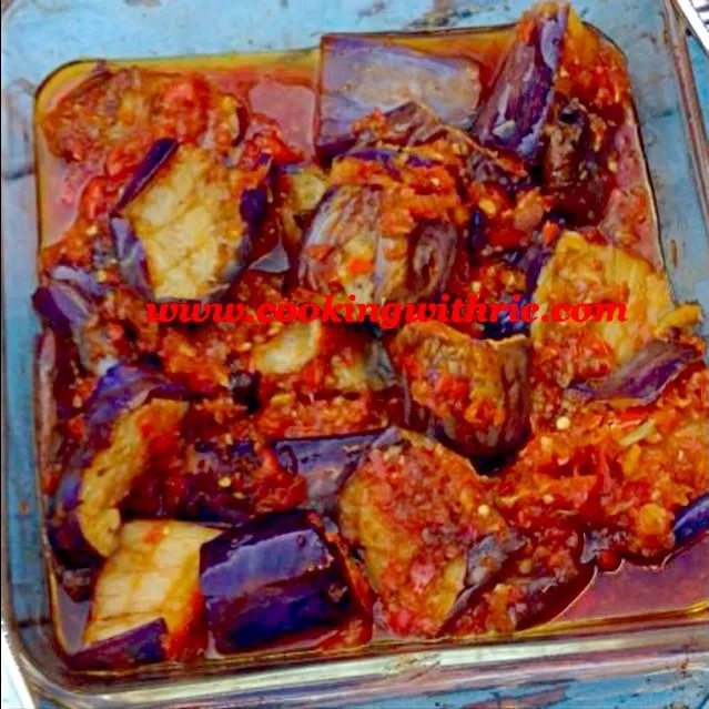 Snapdishの料理写真:Spicy Eggplants|rie simsさん