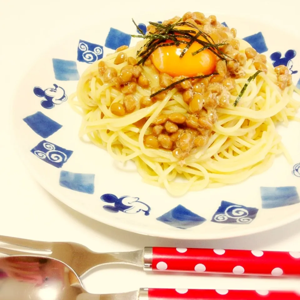 冷製！ツナ納豆パスタ♡♡|tomoeさん