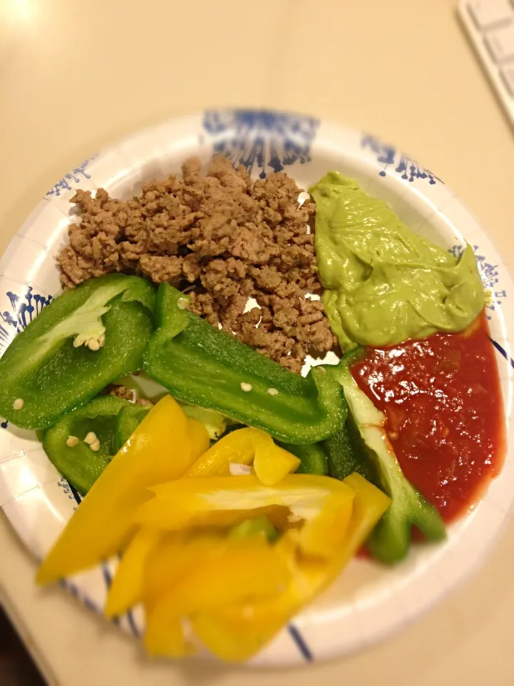 Snapdishの料理写真:Homemade Avocado Dressing for dipping!|caroline weaverさん