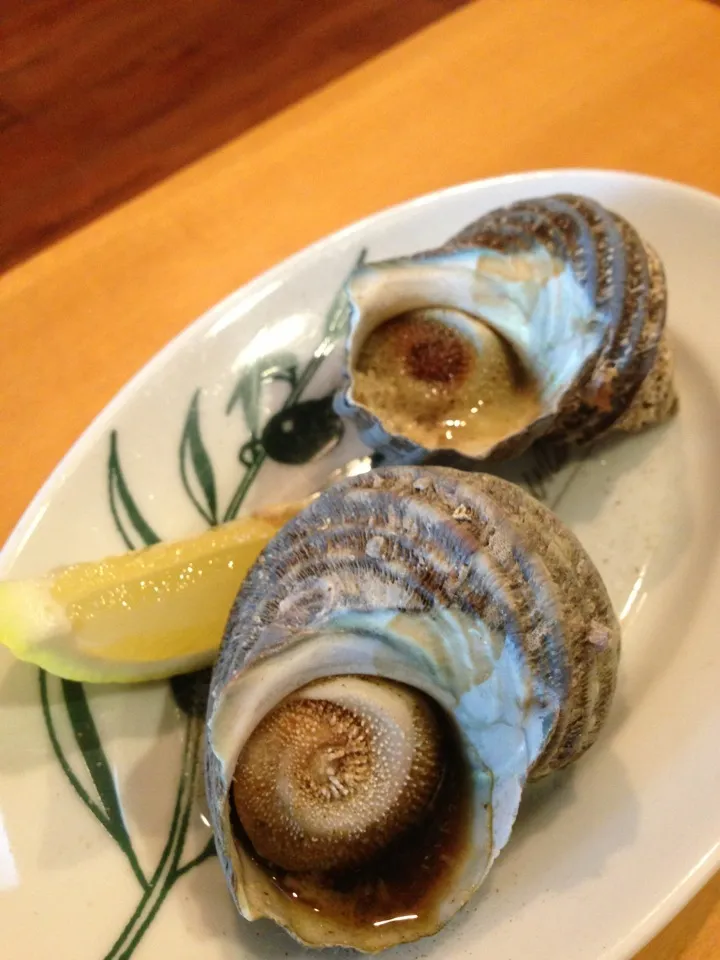 三河産サザエつぼ焼き|あきらさん