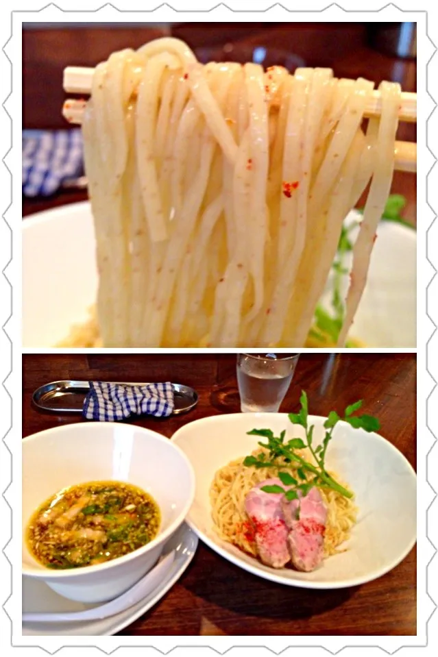 醤油つけ麺@鳴龍(大塚)|yoooochanさん