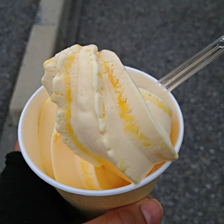 Mango soft icecream|justine tolentinoさん