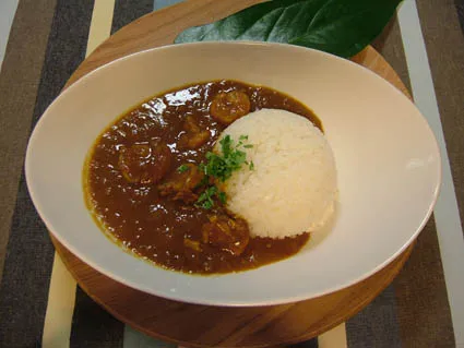 圧力鍋で作った、エビのココナッツカレー|Wonder chefさん