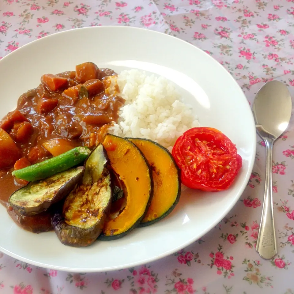 夏野菜カレー(・∀・)❤|ともみさん