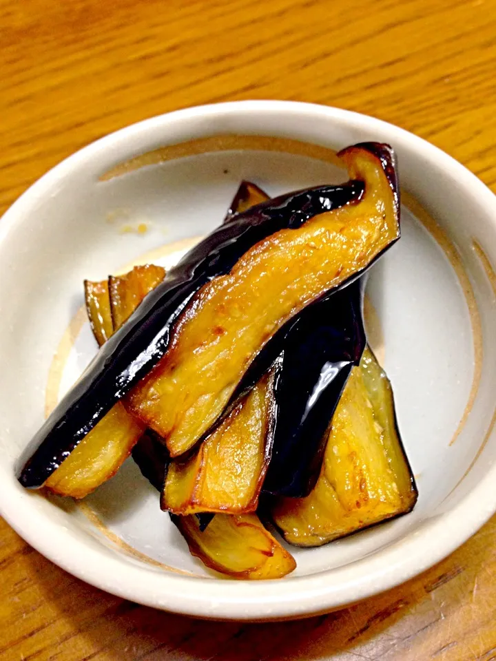 揚げ茄子のポン酢浸し|ふくぷくさん