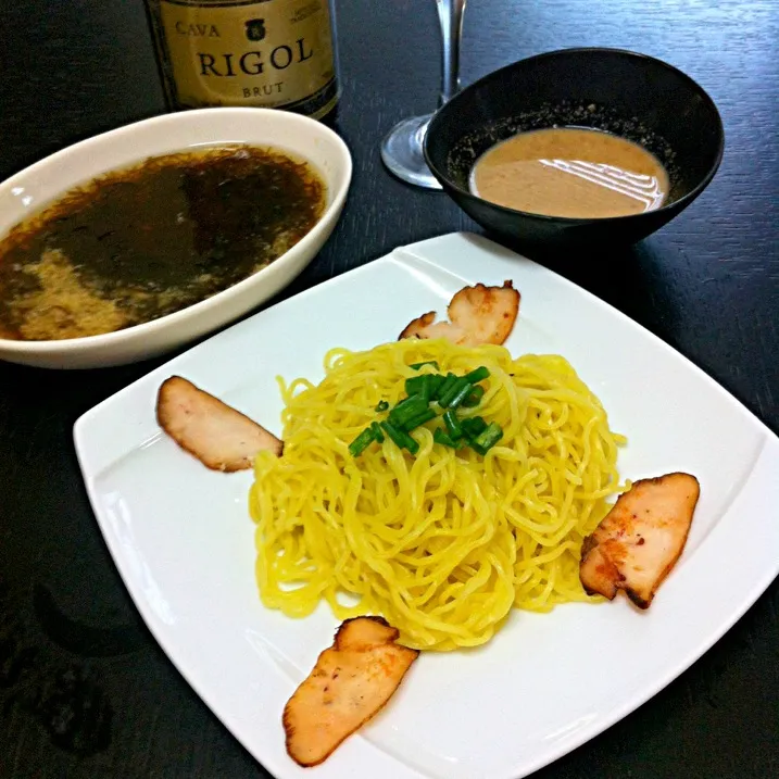 もずくに胡麻ダレつけ麺！|satoshiさん