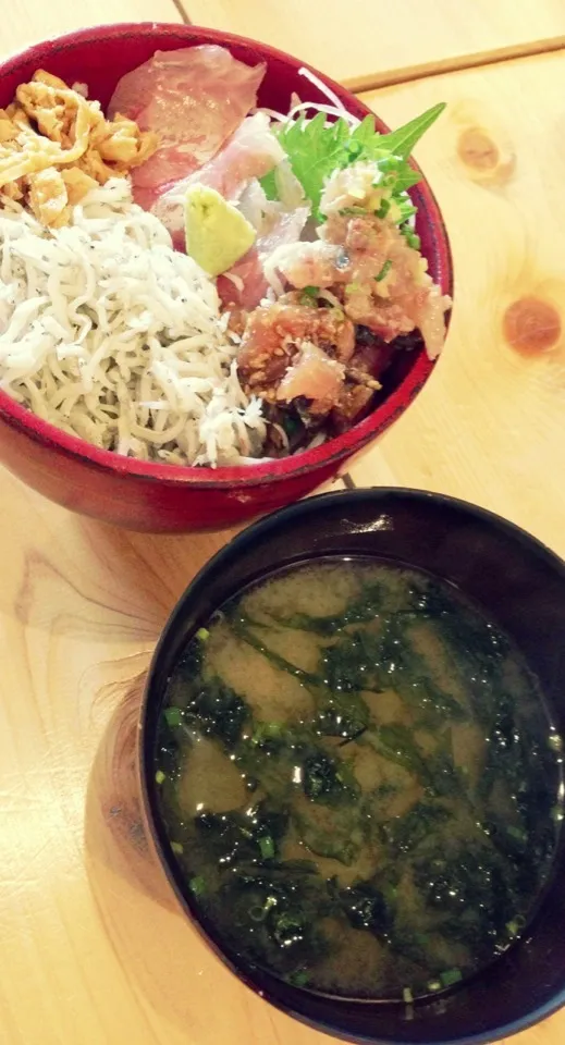 ⌘小田原で食べた地魚としらす丼⌘|ʕ •́؈•̀ ₎maiʕ •́؈•̀ ₎さん