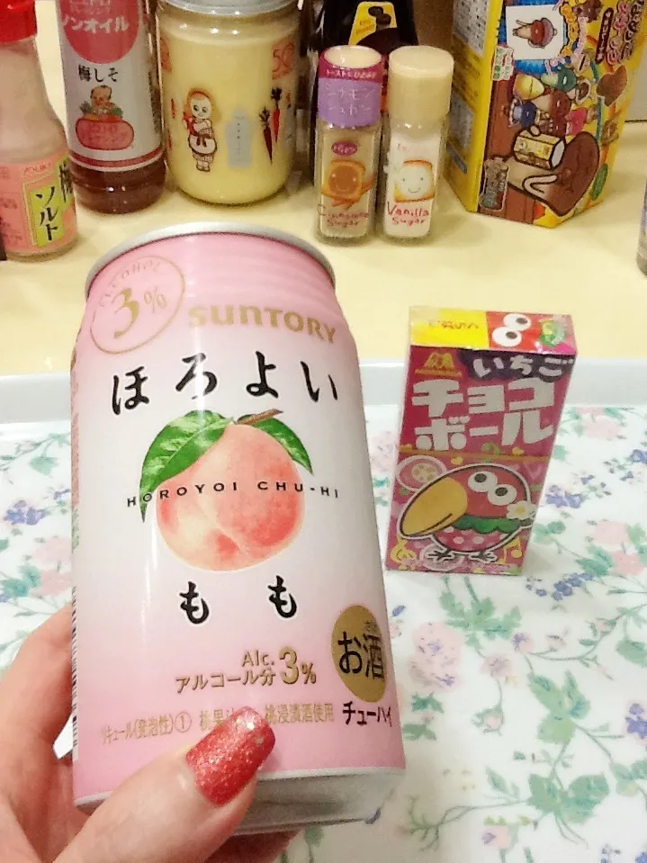 今日も酎ハイ～🍓|さとう かおりさん