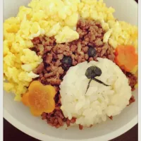 Snapdishの料理写真:そぼろ丼♡子ども用♡