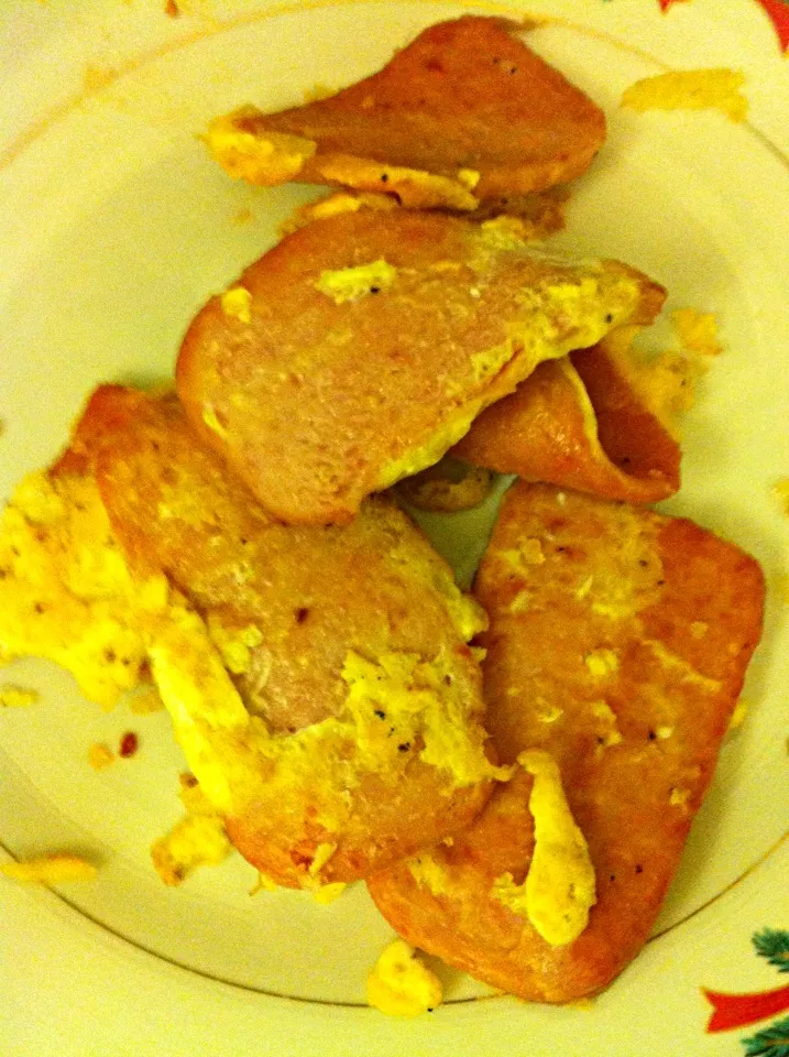 Snapdishの料理写真:Spam and egg|evelynさん