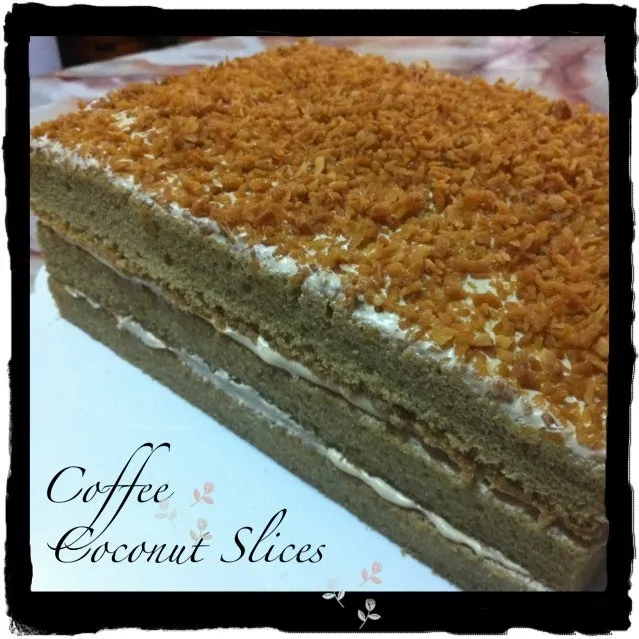 Coffee Coconut Slices|LFunさん