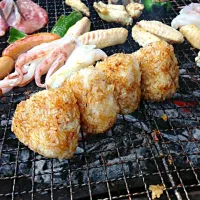 Snapdishの料理写真:焼きおにぎり|木山りほなさん