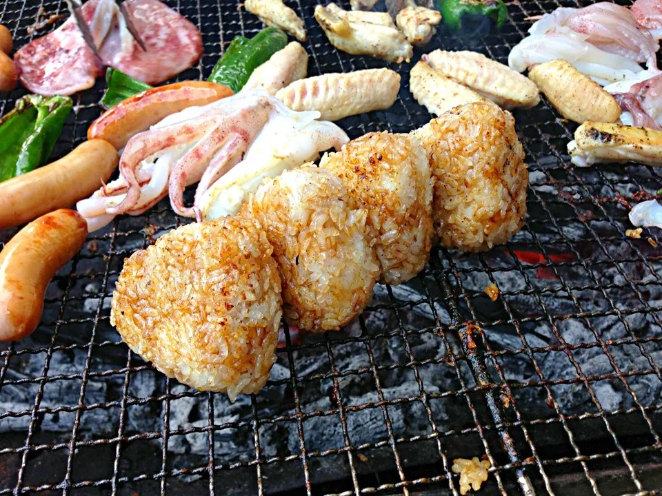 Snapdishの料理写真:焼きおにぎり|木山りほなさん