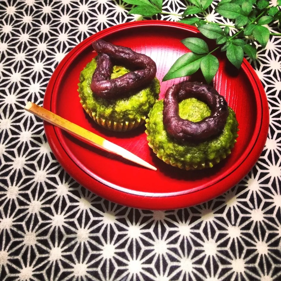 △抹茶ノ蒸シ饅頭◯|nori.co.jpさん