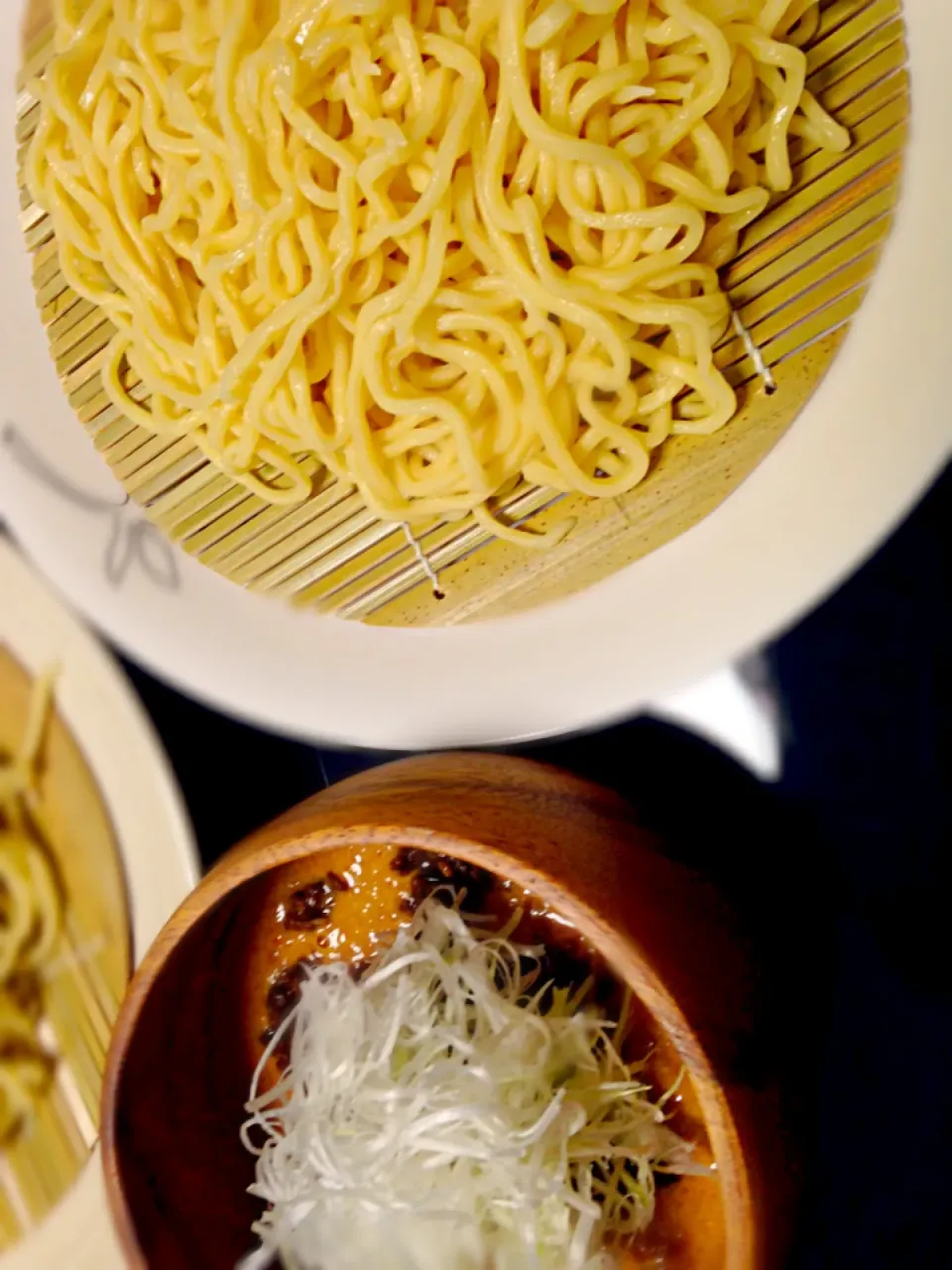 手打ち中華麺と麻婆豆腐の素で担々つけ麺|ゆかりさん