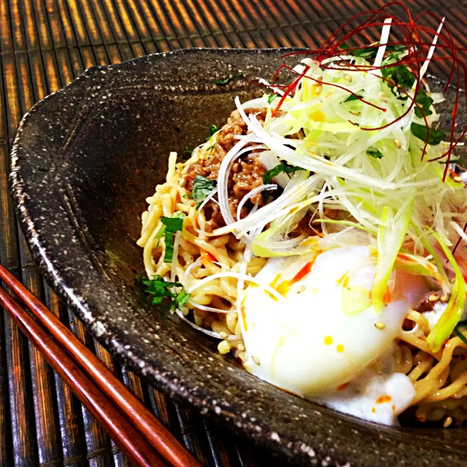 広島風＊汁なし冷製担々麺＊|あいこ ⁎ˇ◡ˇ⁎さん