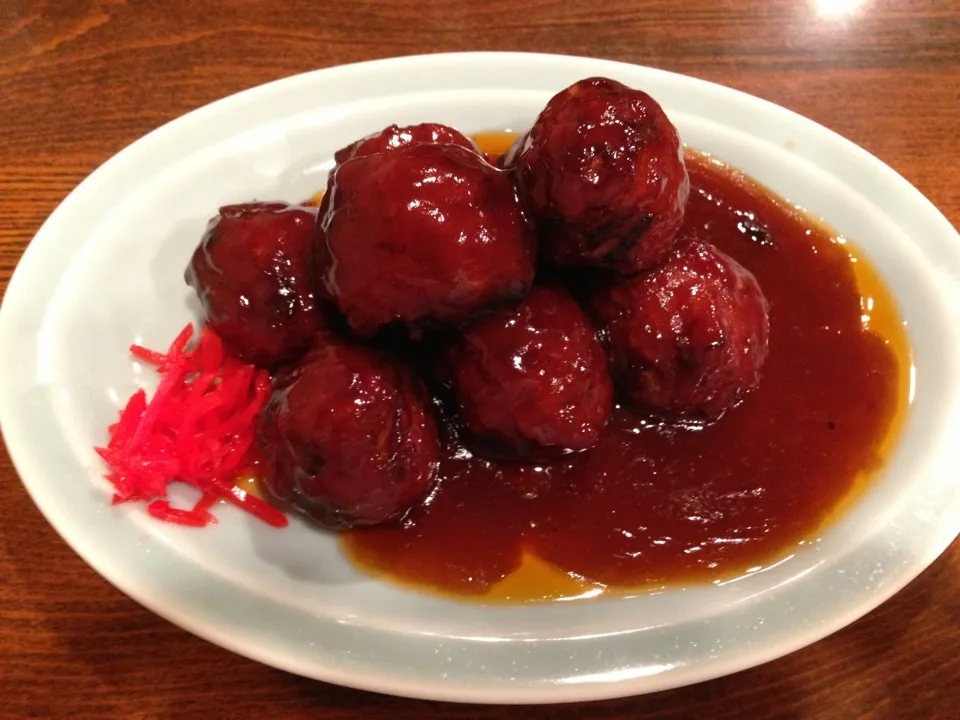 肉だんごの甘酢あんかけ|ジョルジョさん