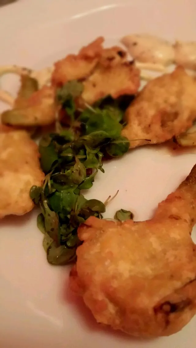 artichoke fritters|mike pumaさん