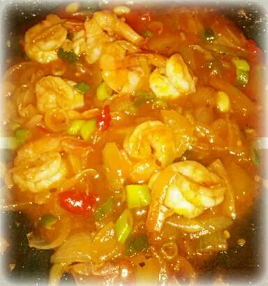 Sweet n sour prawns..|Regina Lavetさん