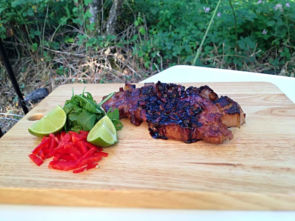 Vietnamese Pork with Spinach, Peppers and Lime|Steve Pountneyさん