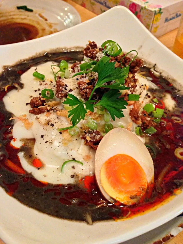 Snapdishの料理写真:やっちゃた〆のラーメン|ゆずあんずさん