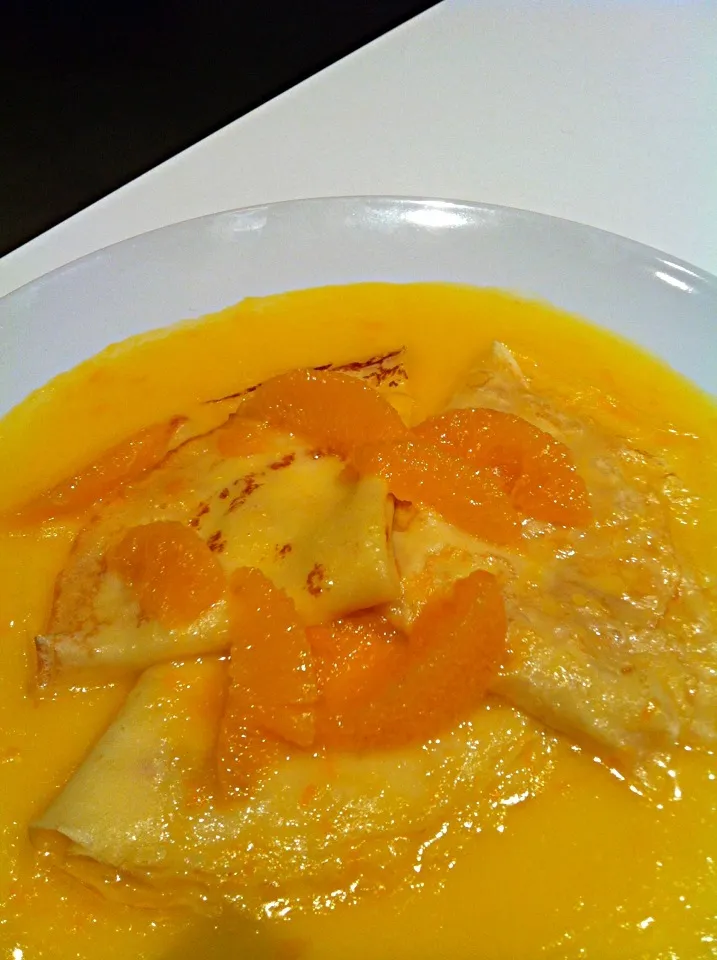 Snapdishの料理写真:French crepes with orange sauce|mikko tanさん