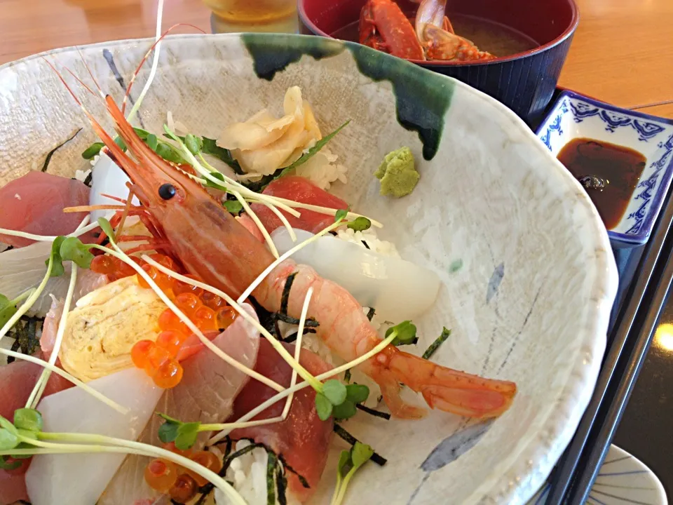 海鮮丼|竹平登司一さん