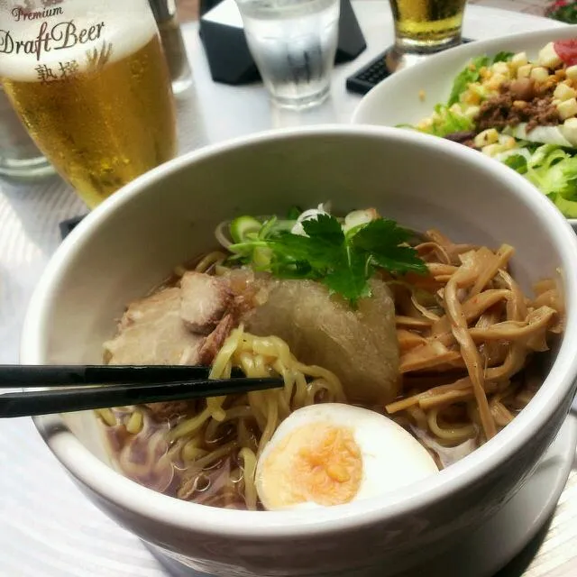 Snapdishの料理写真:山形水ラーメン|ふぃるまめんとさん