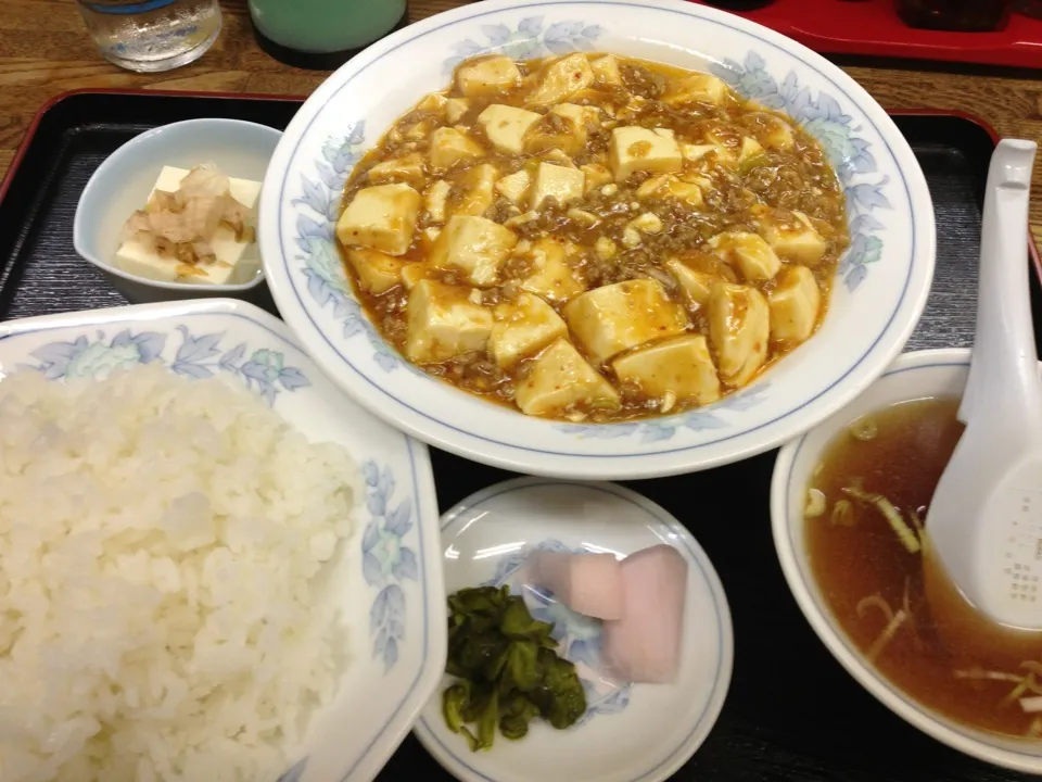 麻婆豆腐定食|まさとさん