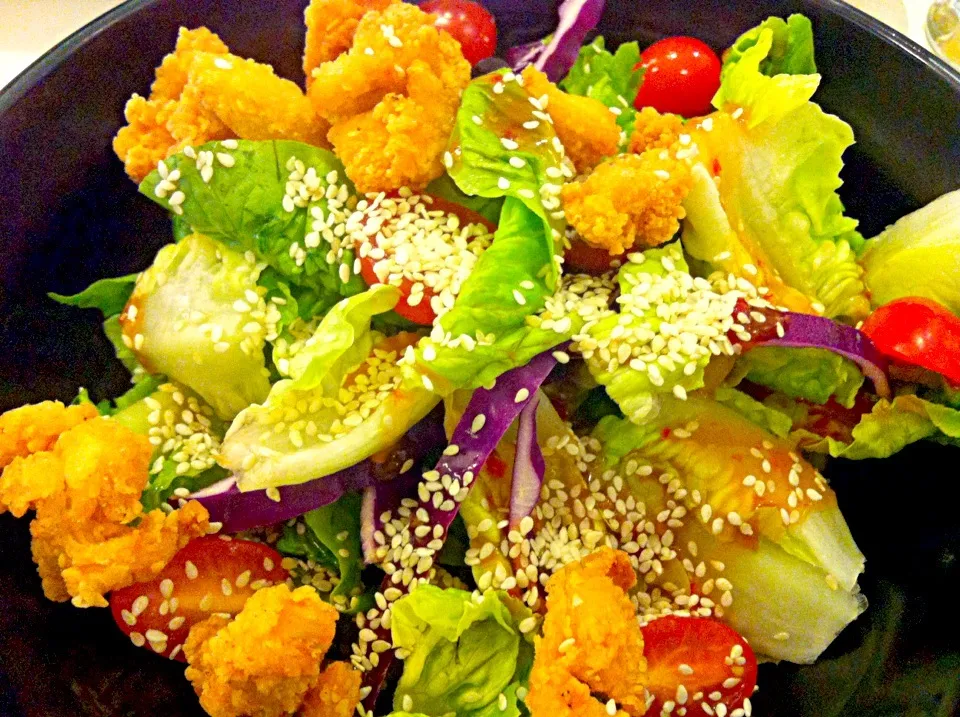 Crispy chicken salad|Jorge Bernal Márquezさん